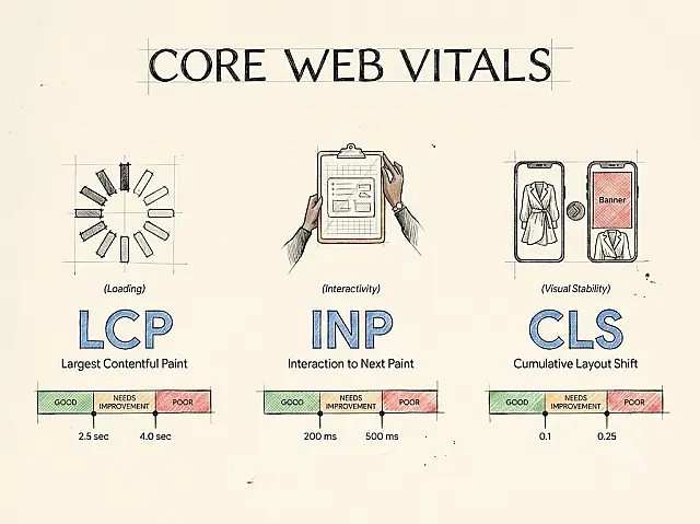 Core Web Vitals em 2026: por que velocidade ainda decide ranqueamento em notícias